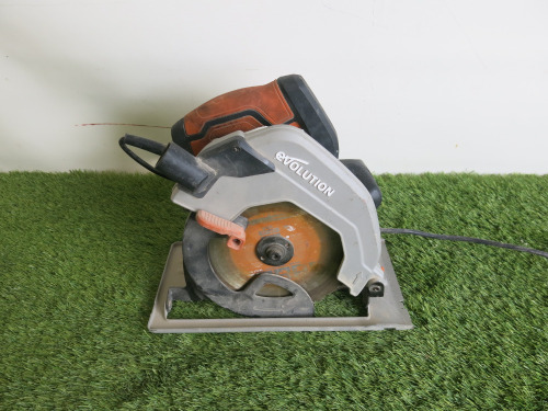 Evolution R165 CCSL 185mm Multi-Material Cutting Saw.