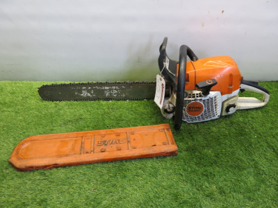 Stihl MS362c Petrol Chainsaw with 28" Bar. NOTE: no chain.