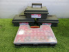 Assorted Lot of Chain Saw Accessories to Include: Carry Case Containing Chain Saw Parts, 3 x NTN Case Gard Carry Case Containing Quantity of Chain Saw Files & 7 x Assorted Sized Chain Saw Replacement Chains.