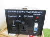 Power Bright VC-1000W Step Up & Down Transformers, Model BC1000W - 2