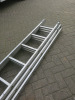 Youngman 2.50m Combination Ladder. Comes with Pair of Heavy Duty Roof Rack Ladder Clamps. - 3