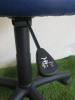Mobile Round Top Padded Heigh Adjustable Stool. - 4
