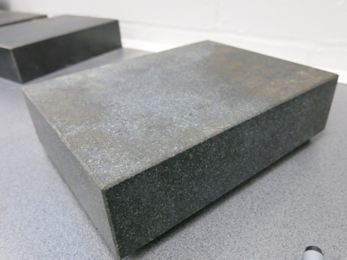 Granite Testing Block. Size H90 x 228 x 300mm.