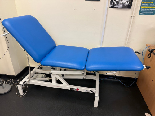 Medi-Plinth Electric Massage/Treatment Bed, SWL 260kg.