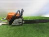 Stihl MS391 Chain Saw. 50cm Blade. NOTE: unable to power up for spares or repair. - 4