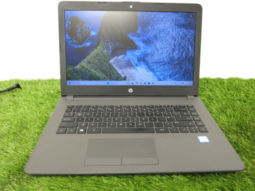 HP 240 G6 Notebook 14" Laptop, Running Windows 11 Home, Intel Core i3-7020U CPU @ 2.30GHz, 8GB RAM, 932GB Storage, with Power Supply.