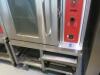 Blodgett Double Stack (2 Oven) Model CTB1 Solid State Digital-CE on Stainless Steel, Mobile Rack Base, 2 Speed Electric, 3 Phase, 9 Rack Ovens - 4