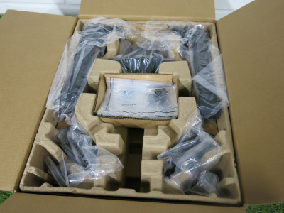 Boxed/New Ergotron Dual Arm Desk Monitor Mount.