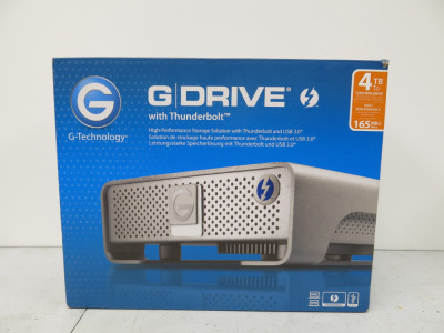 G-Technology 4TB G-Drive, in Original Box.