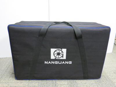 Nanguang Luxpad 43H 2 Light Kit, Comes in Original Carry Case with Accessories (As Viewed).