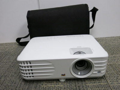 ViewSonic DLP Projector, Model VS17692, in Black Carry Bag.