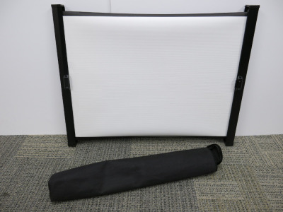 Luxburg Collapsible Projector Screen in Carry Bag.
