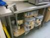 7 x Assorted Stainless Steel Prep Tables - 2