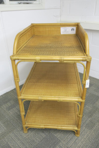 BonBon 3 Tier Wicker Baby Changing Station. Size H100 x W57 x D78cm.