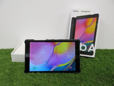 Samsung Galaxy Tab A, 2019, 8",with Folding Black Case, in Original Box.