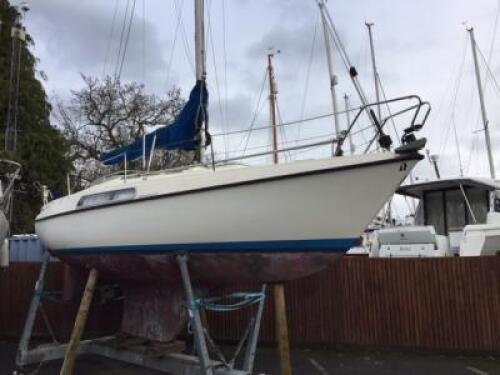 Hallberg Rassy "Holly", Year 1985 - Olle Enderlein Designed Model HRE26, Fin Keeled Sailing Yacht.