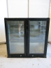 E-Catering Midi Cooler Under-Counter Fridge, Model RRG063. Size H87 x W88 x D50cm.
