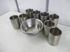 15 x Stainless Steel Pieces to Include: 8 x Wine Coolers & 7 x Mixing Bowls. - 2