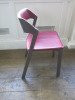 15 x TON Merano Dining Chairs Upholstered in Red Leather. - 5