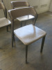 12 x TON Merano Dining Chairs Upholstered in Grey Leather.. - 2