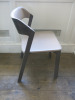 12 x TON Merano Dining Chairs Upholstered in Grey Leather.. - 5