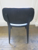 25 x Black Wood Dining Chairs Upholstered in Black Faux Leather, Condition As Viewed/Pictured. - 5