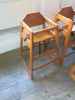 4 x Bolero Wooden Children's High Chairs. - 2