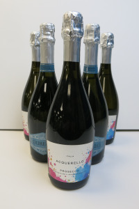 6 x Bottles of Sparkling Wine to Include: 2 x Palladiano Durello Spumante Brut & 4 x Bottles of Italia Acquerello Prosceco, 75cl.