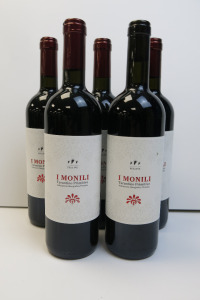 6 x Bottles of I Monili Tarantino Primtivo Red Wine, 2022, 75cl.
