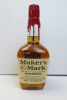 Bottle of Makers Mark Kentucky Straight Bourbon Whisky, 70cl.
