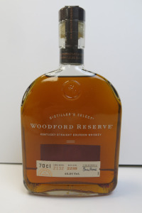 Bottle of Woodford Reserve Kentucky Straight Bourbon Whisky, 70cl.