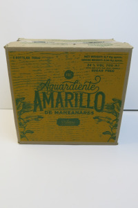 6 x Bottles of Aquardiente Amarillo de Manzanares, 70cl.