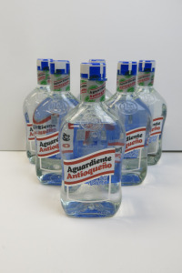 6 x Bottles of Aguardiente Antioqueno , 70cl.