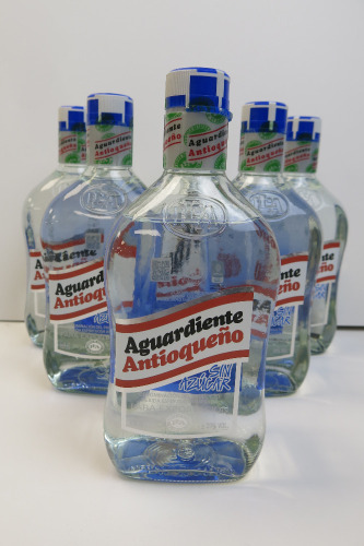 6 x Bottles of Aguardiente Antioqueno , 70cl.