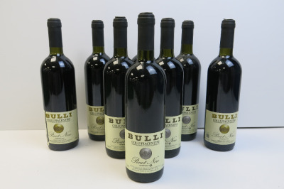 8 x Bottles of Bulli Pinot Nero Red Wine, 2018/2022, 75cl.