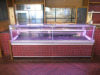 Frigomeccanico Polo Squared VDP 300 Ventilate Glass Illuminated Deli & Supermarket Display Counter, Size H125 x W293 x D120cm. NOTE: location for viewing & collection by appointment only at Kings Road, Chelsea, London.