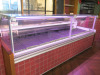 Frigomeccanico Polo Squared VDP 300 Ventilate Glass Illuminated Deli & Supermarket Display Counter, Size H125 x W293 x D120cm. NOTE: location for viewing & collection by appointment only at Kings Road, Chelsea, London. - 2