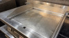 GICO Professional Stainless Steel Smooth Griddle, 3 Phase. Size H30 x W80 x D90cm. Comes with Stainless Steel Shelf. - 3
