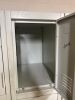 4 x Bays of 4 Metal Lockers. - 2