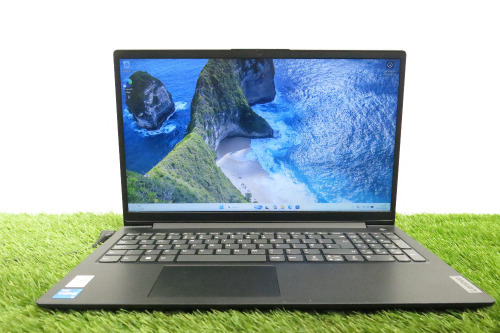 Lenovo V15 G3 IAP 15.5" Laptop, Running Windows 11 Pro, Intel Core i5-1235U, 8GB RAM, 238GB SSD, with Power Supply.
