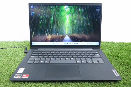 Lenovo G14 V2 ALC 14" Laptop, Running Windows 11 Pro, AMD Ryzen 5 5500U with Radeon Graphics, 8GB RAM, 238GB SSD, with Power Supply.