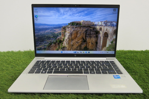 HP EliteBook 840 14" Laptop, Running Windows 11 Pro, Intel Core i5-1145G7, 8GB RAM, 238GB SSD with Power Supply.