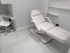 Electric 3 Section Treatment Couch with Arm Attachments. - 2