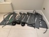 3 x Therabody RecoveryAir Pumps 8 x Therabody Compression Boots in Assorted Sizes (As Viewed).