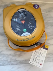 Heartsine Samaritan PAD Defibrillator, Model SAM500P.