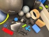 Assortment of Gym/Yoga Equipment to Include: Bosu Balance, Balls, TRX, Weights, Blocks, Rollers, Bands, Scales Etc (As Viewed/Pictured. - 3
