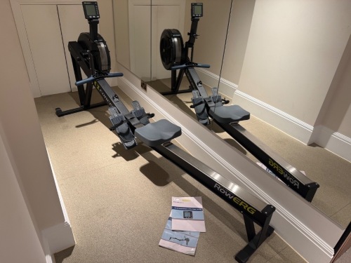 Concept 2 Rowerg with Manuals.