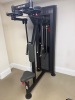 Atlantis Model P-156, Pec/Rear Delt Fly Combo Machine, S/N 96514. Weight Stack 7kg-136kg.