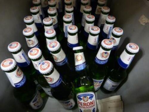 38 x Bottles of Peroni Beer 330ml (CRATE NOT INCLUDED)