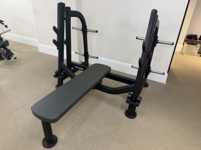Atlantis Olympic Bench Press, S/N 96558.